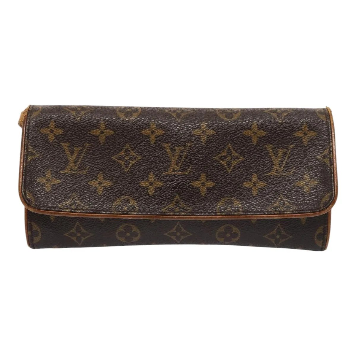 Trendy Inspired Louis Vuitton Monogram Pochette Twin Gm Shoulder Bag M51852 Lv Auth Mr412