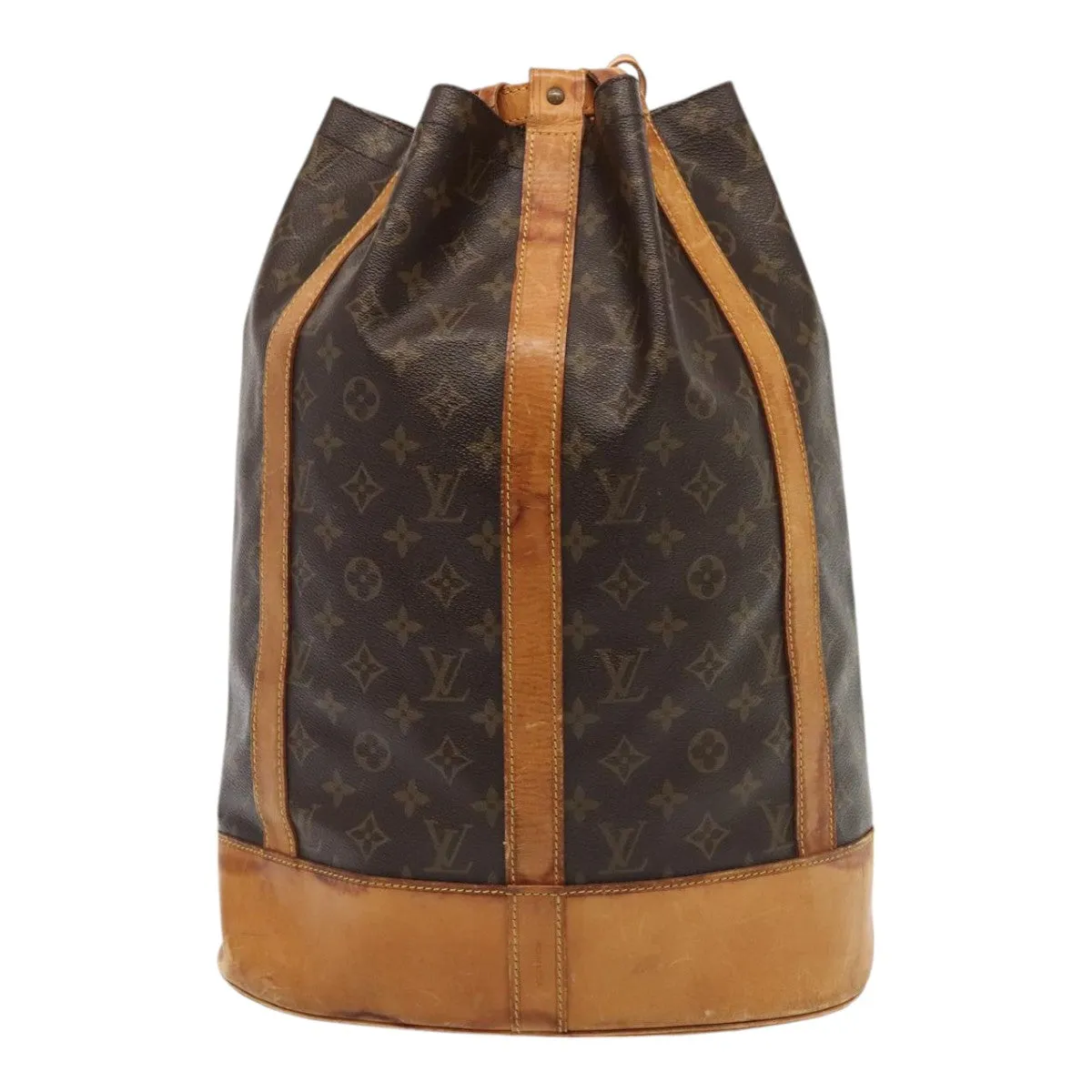 Trendy Inspired Louis Vuitton Monogram Randonnee Gm Shoulder Bag M42244 Lv Auth Hk1614