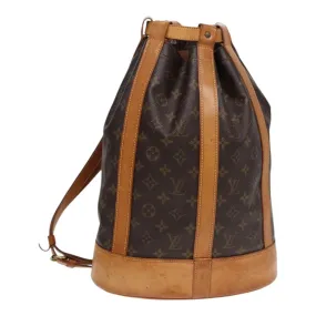 Trendy Inspired Louis Vuitton Monogram Randonnee Pm Shoulder Bag M42243 Lv Auth Yk14376