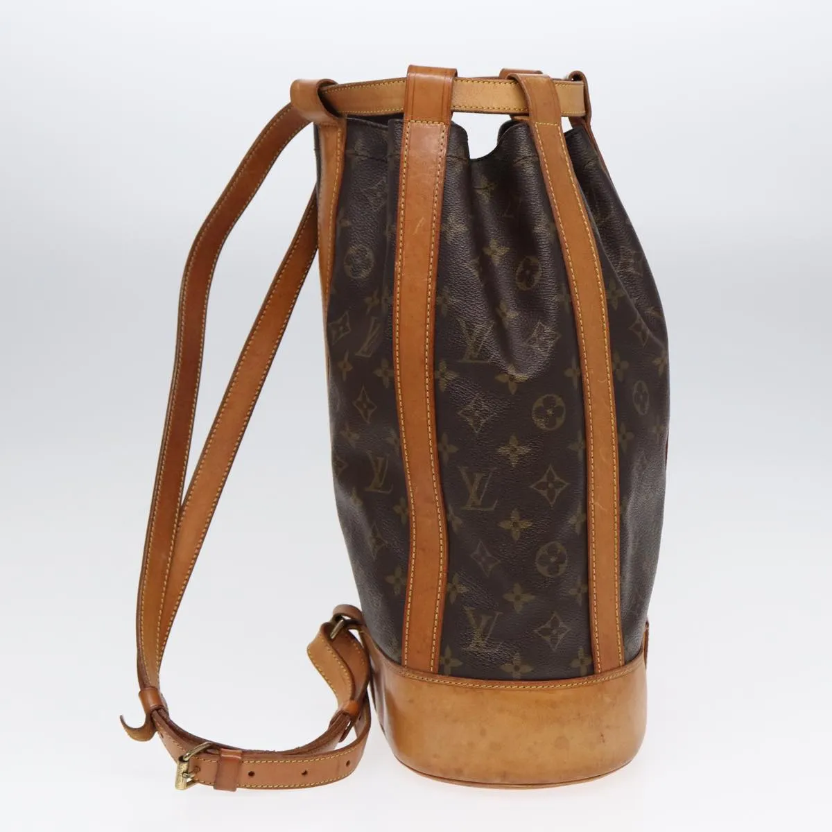 Trendy Inspired Louis Vuitton Monogram Randonnee Pm Shoulder Bag M42243 Lv Auth Yk14376