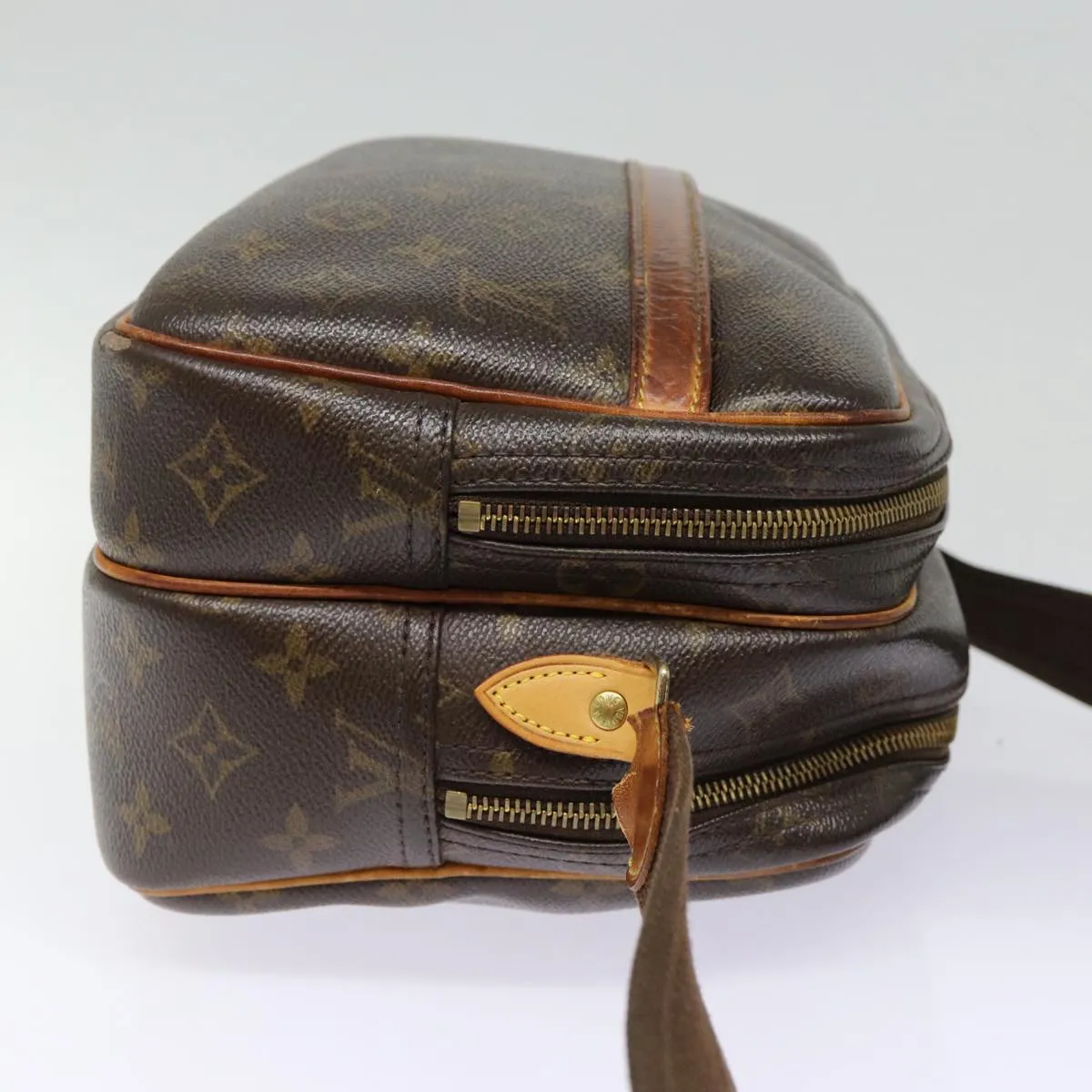 Trendy Inspired Louis Vuitton Monogram Reporter Pm Shoulder Bag M45254 Lv Auth Hk1625