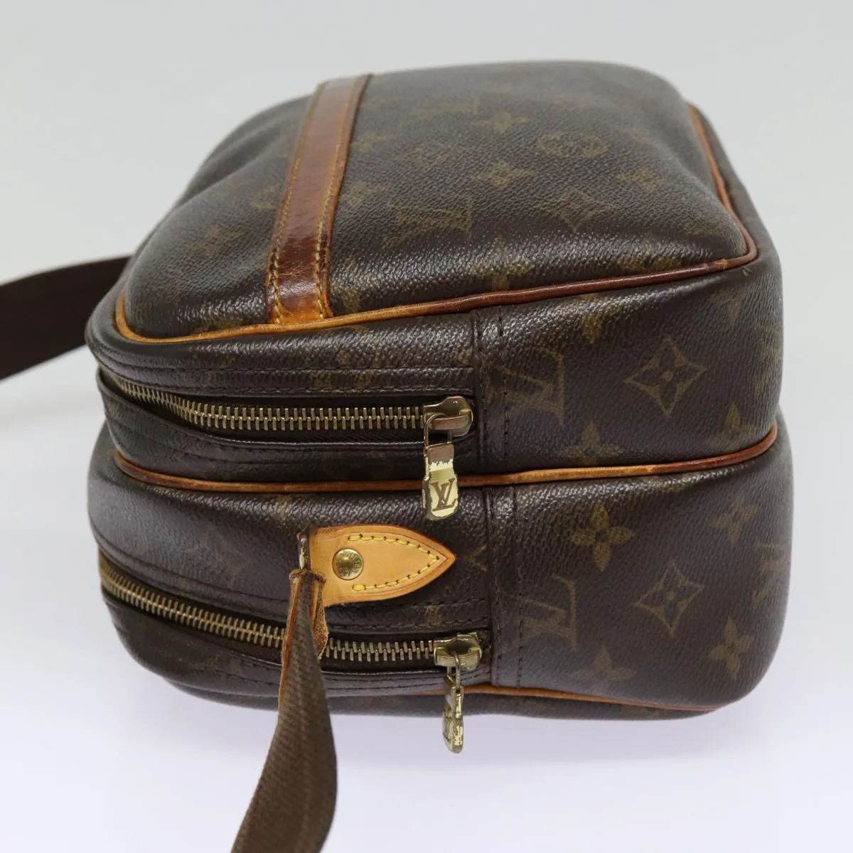 Trendy Inspired Louis Vuitton Monogram Reporter Pm Shoulder Bag M45254 Lv Auth Hk1625