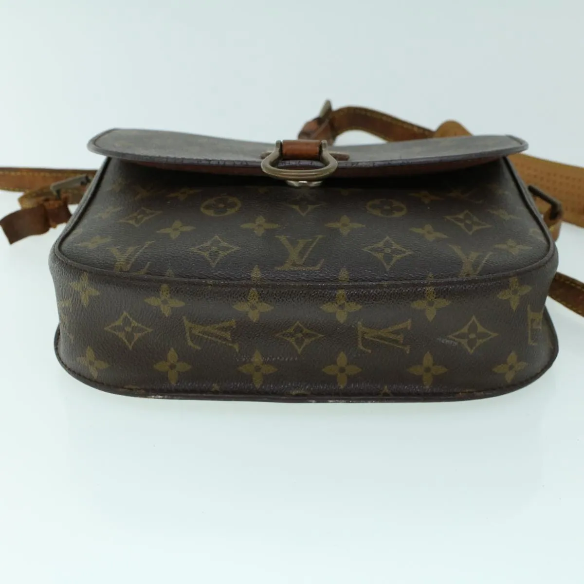 Trendy Inspired Louis Vuitton Monogram Saint Cloud Gm Shoulder Bag M51242 Lv Auth 53111