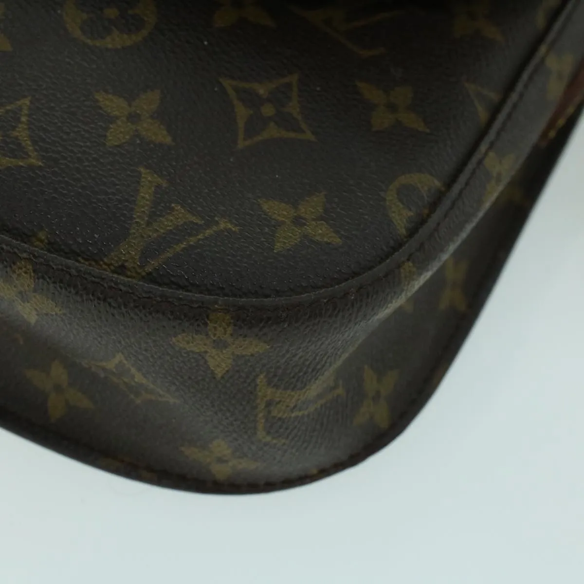 Trendy Inspired Louis Vuitton Monogram Saint Cloud Gm Shoulder Bag M51242 Lv Auth 53111