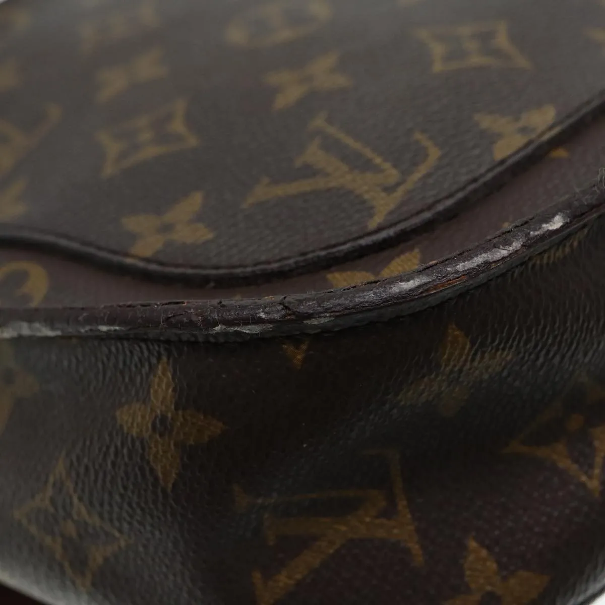 Trendy Inspired Louis Vuitton Monogram Saint Cloud Gm Shoulder Bag M51242 Lv Auth 86975