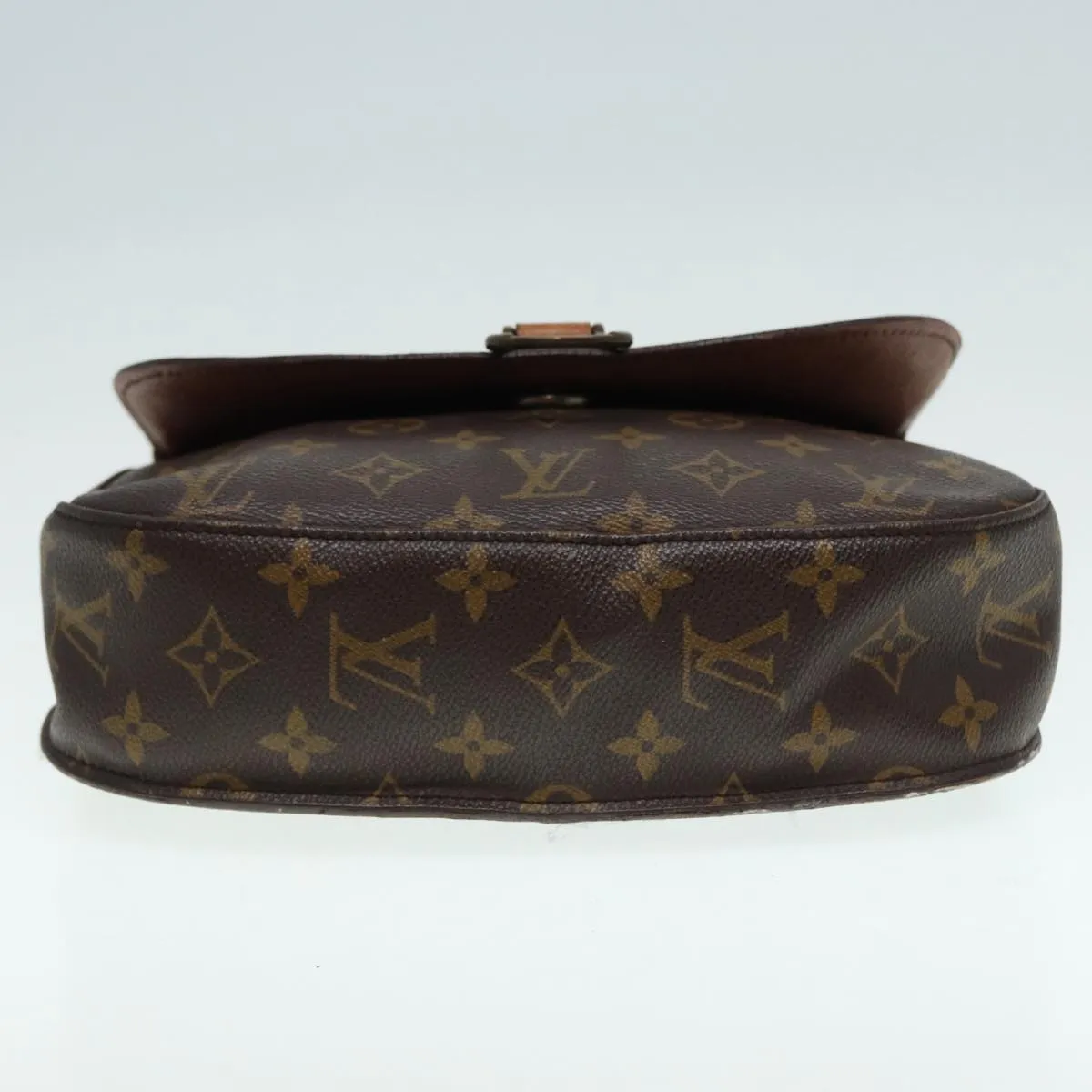 Trendy Inspired Louis Vuitton Monogram Saint Cloud Gm Shoulder Bag M51242 Lv Auth 86975