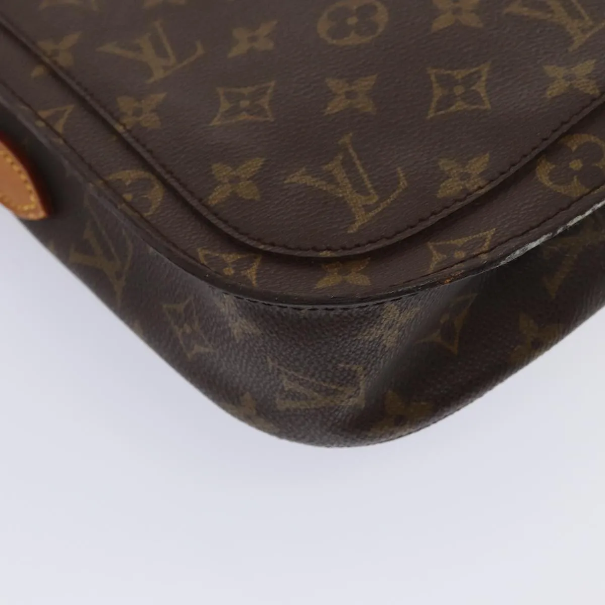 Trendy Inspired Louis Vuitton Monogram Saint Cloud Gm Shoulder Bag M51242 Lv Auth Ep5422