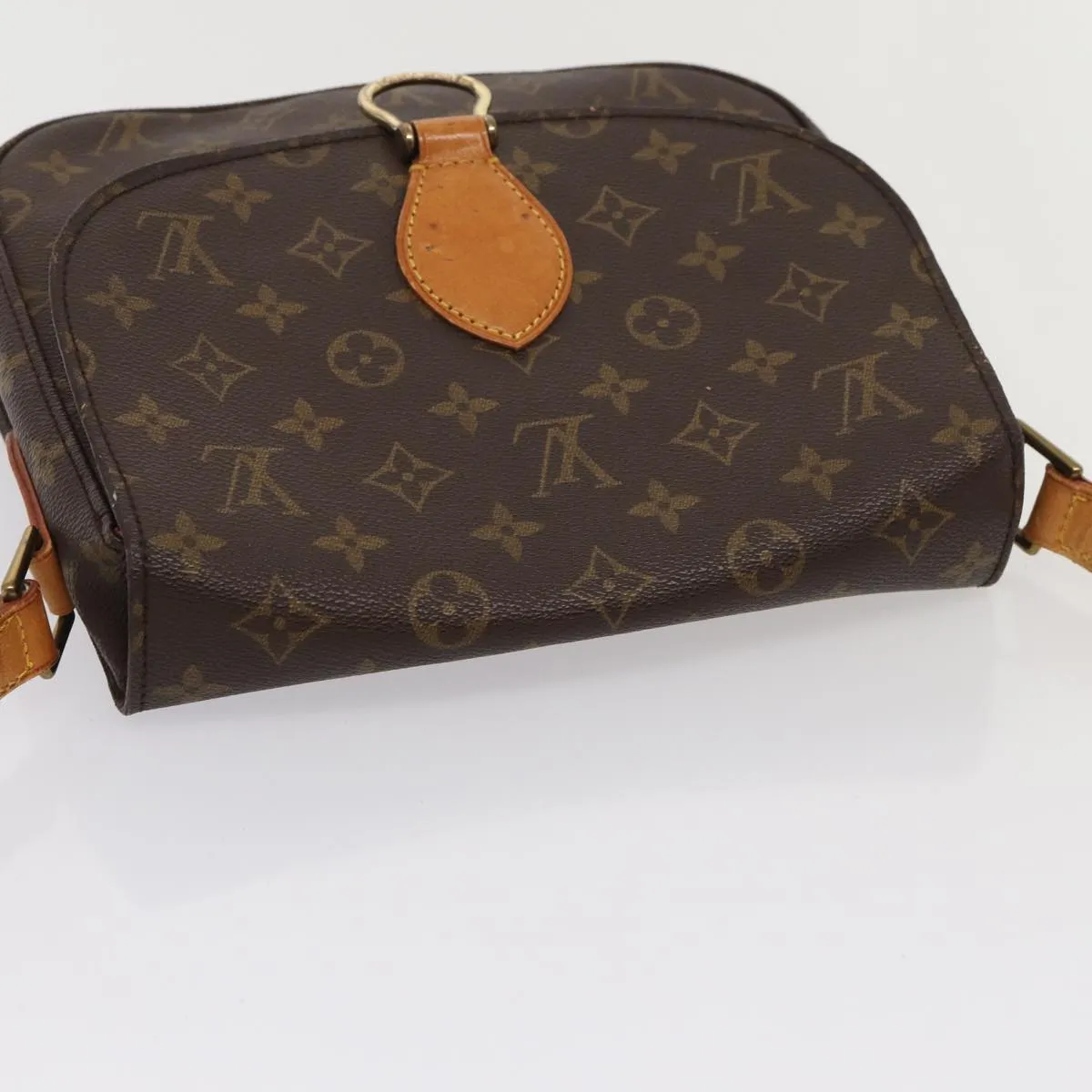 Trendy Inspired Louis Vuitton Monogram Saint Cloud Gm Shoulder Bag M51242 Lv Auth Ep5422