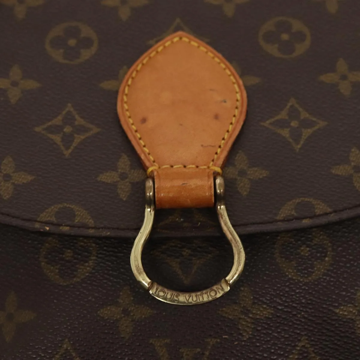 Trendy Inspired Louis Vuitton Monogram Saint Cloud Gm Shoulder Bag M51242 Lv Auth Ep5422