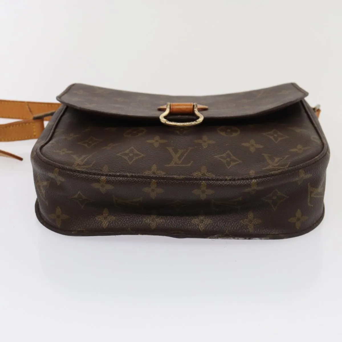 Trendy Inspired Louis Vuitton Monogram Saint Cloud Gm Shoulder Bag M51242 Lv Auth Ep5422