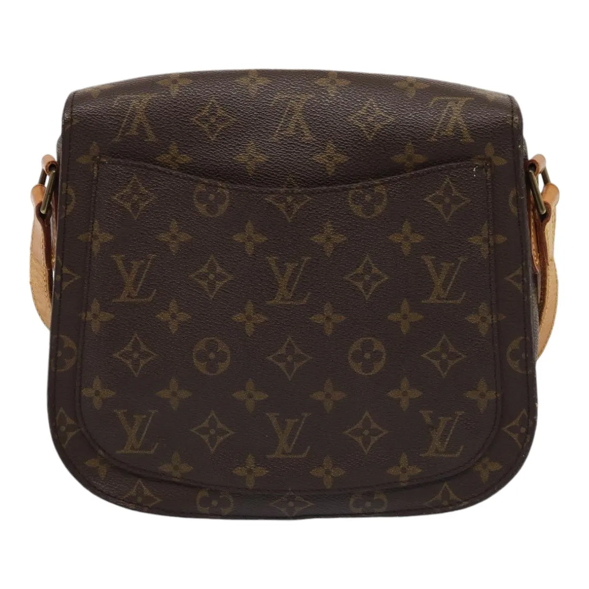 Trendy Inspired Louis Vuitton Monogram Saint Cloud Gm Shoulder Bag M51242 Lv Auth Ep5422