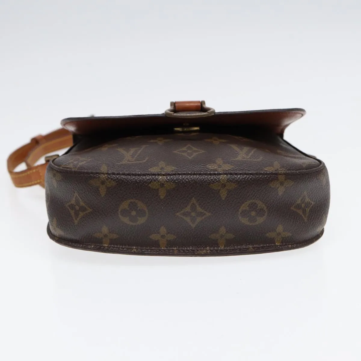 Trendy Inspired Louis Vuitton Monogram Saint Cloud Mm Shoulder Bag M51243 Lv Auth 88025