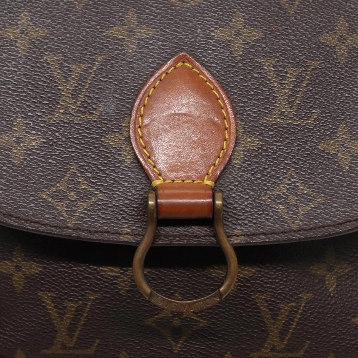 Trendy Inspired Louis Vuitton Monogram Saint Cloud Mm Shoulder Bag M51243 Lv Auth 88025