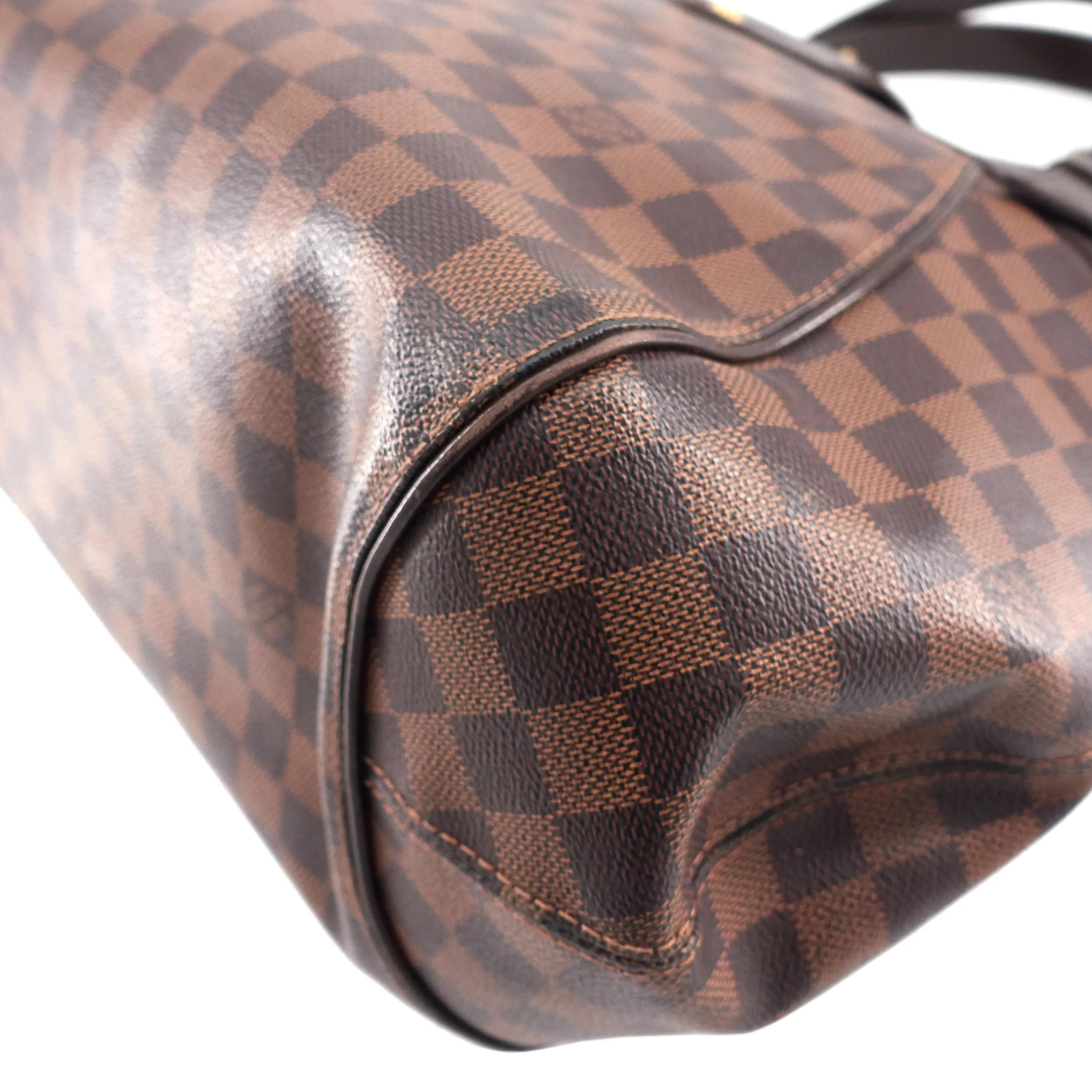 Trendy Inspired Louis Vuitton Sistina Gm Damier Ebene Canvas Bag