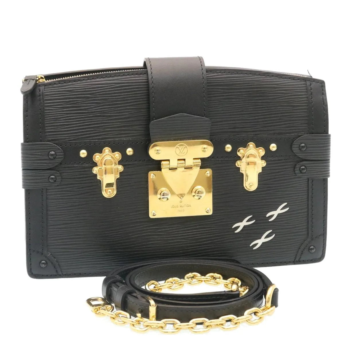 Trendy Inspired Louis Vuitton Trunk Shoulder Bag