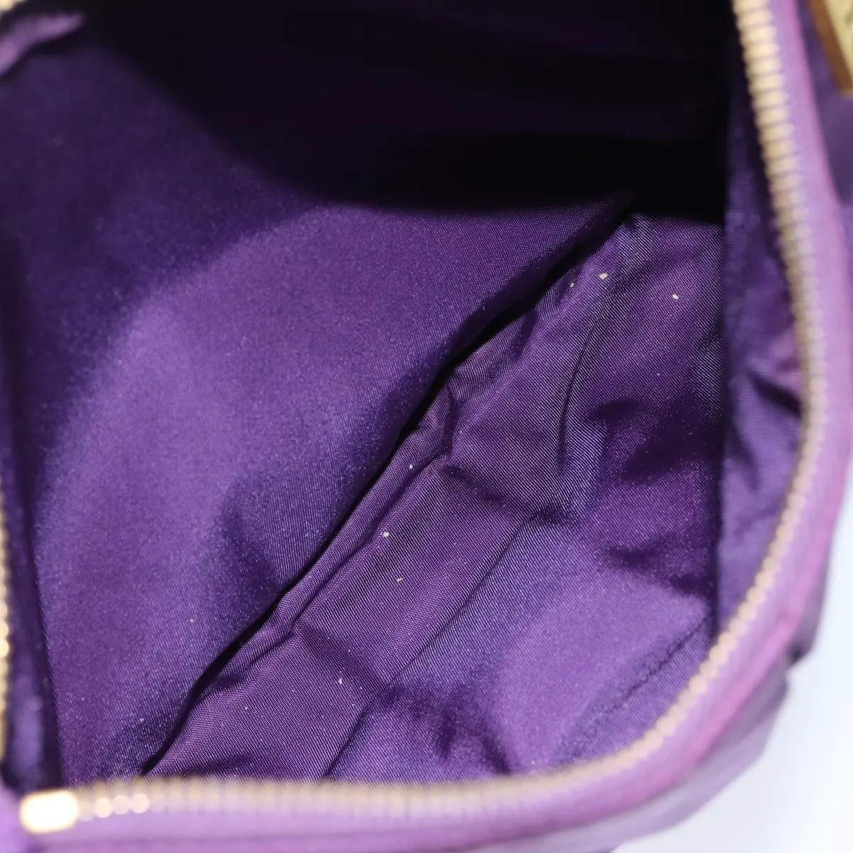 Trendy Inspired Prada Nylon Shoulder Bag Purple Auth 80101