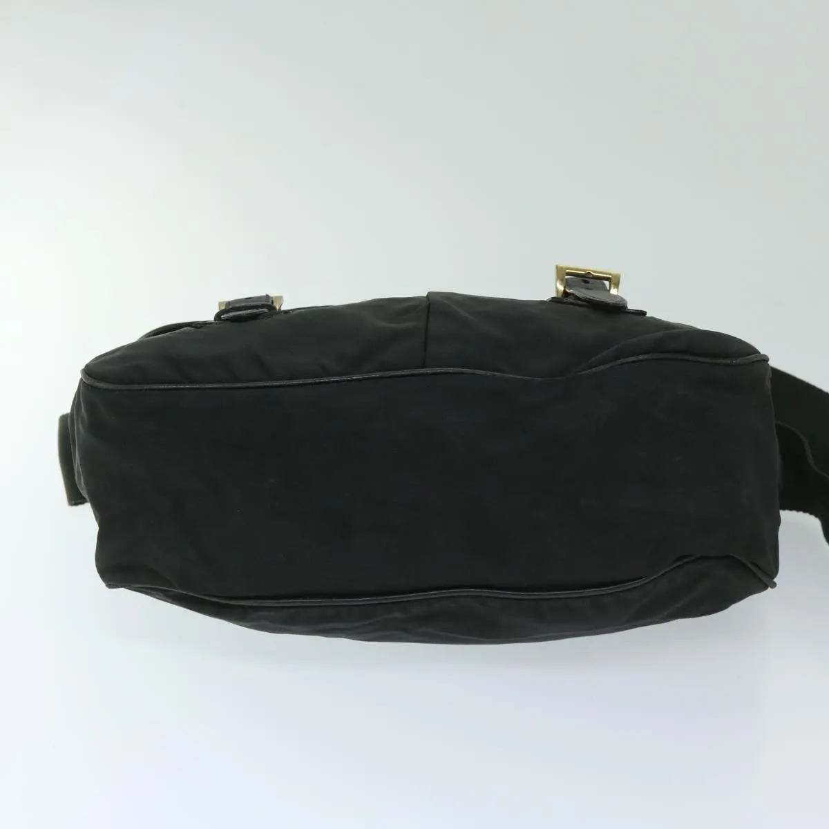 Trendy Inspired Prada Shoulder Bag Nylon Black Auth Bs12610