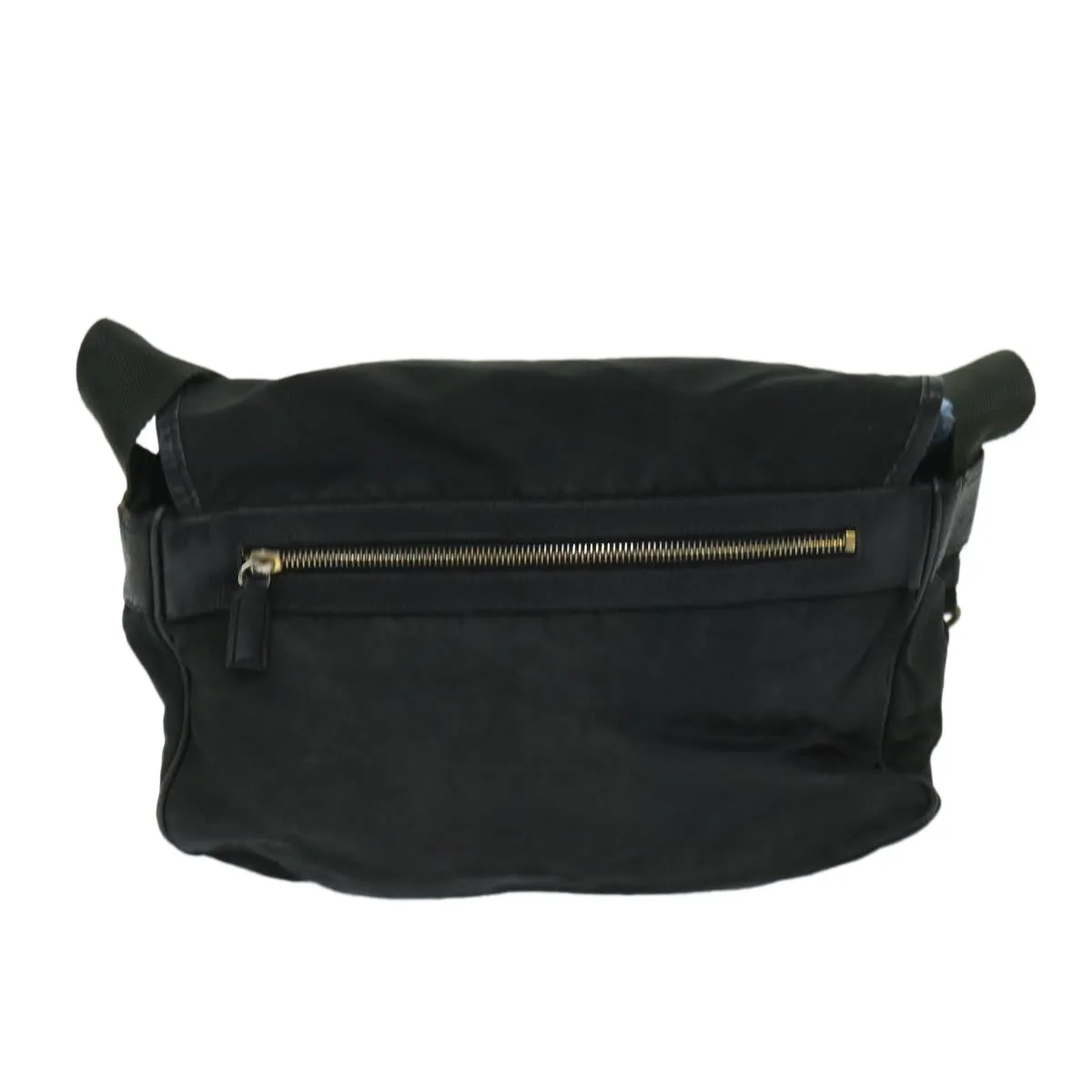 Trendy Inspired Prada Shoulder Bag Nylon Black Auth Bs12610