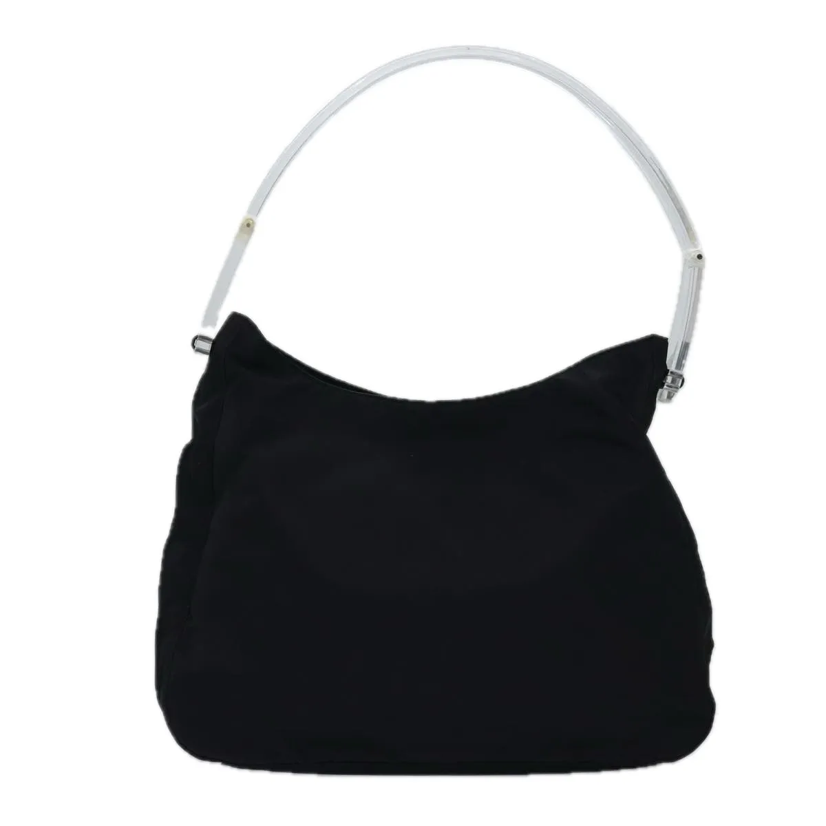 Trendy Inspired Prada Shoulder Bag Nylon Black Auth Bs15274