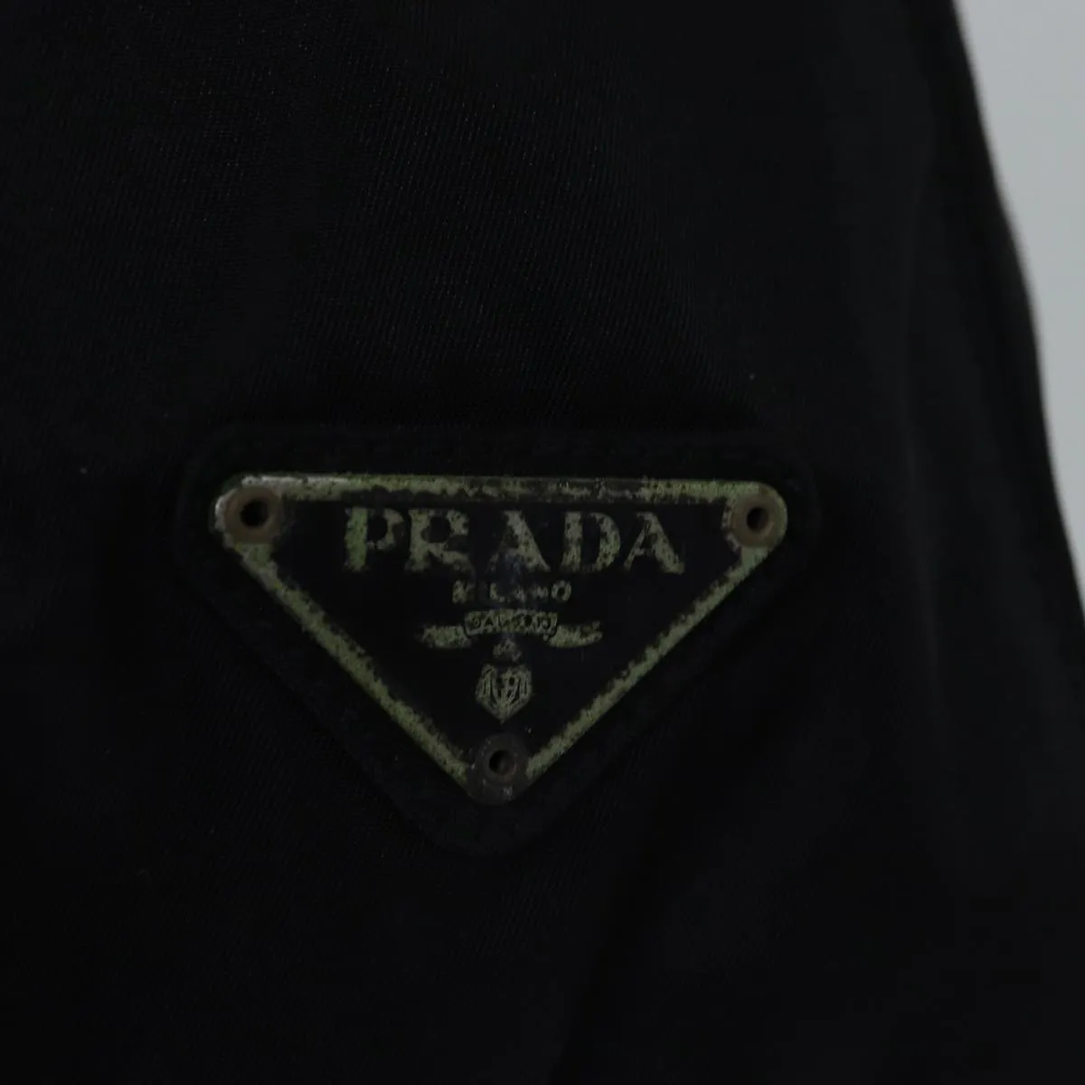 Trendy Inspired Prada Shoulder Bag Nylon Black Auth Bs15274