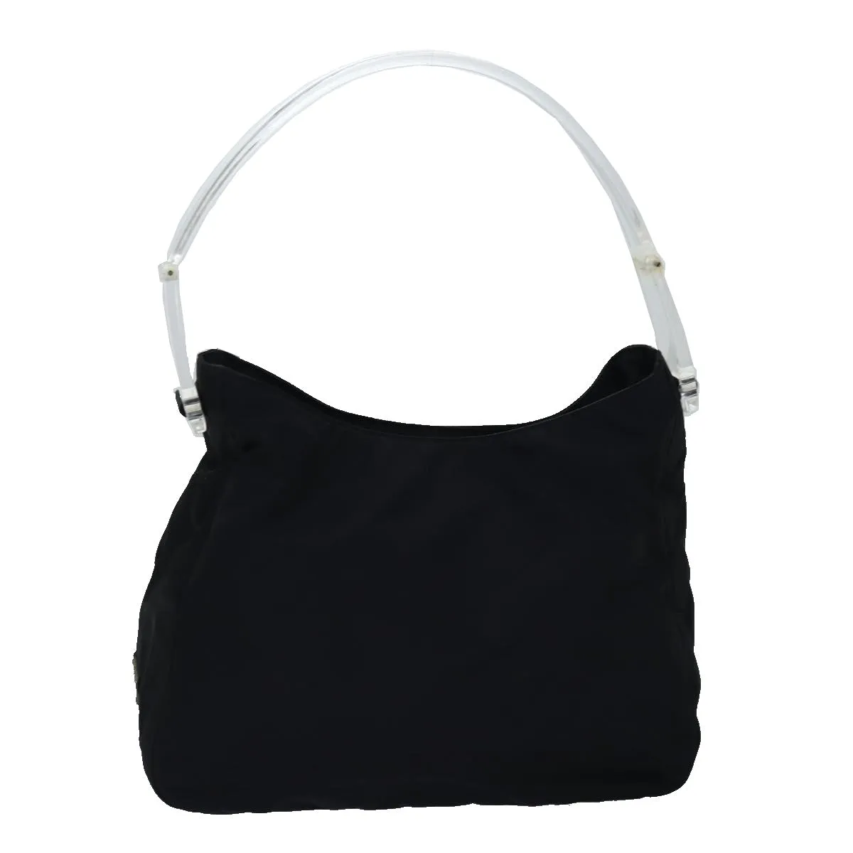 Trendy Inspired Prada Shoulder Bag Nylon Black Auth Bs15274