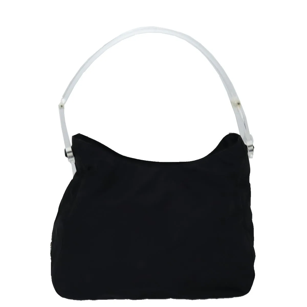 Trendy Inspired Prada Shoulder Bag Nylon Black Auth Bs15274