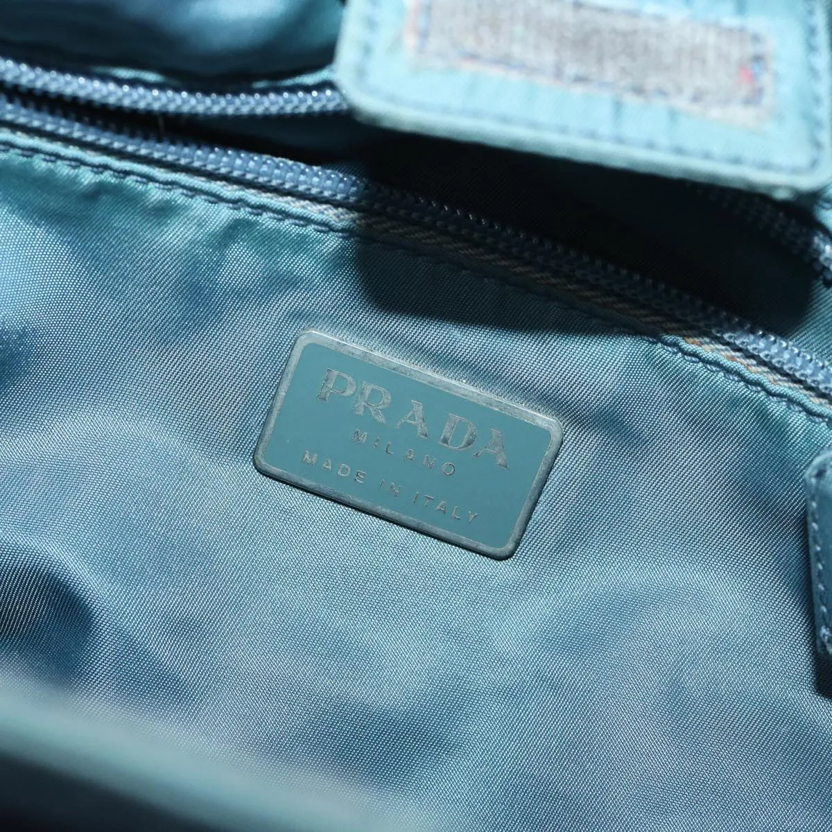 Trendy Inspired Prada Shoulder Bag Nylon Blue Auth Bs12900