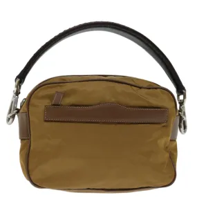 Trendy Inspired Prada Shoulder Bag Nylon Brown Auth Ki4171