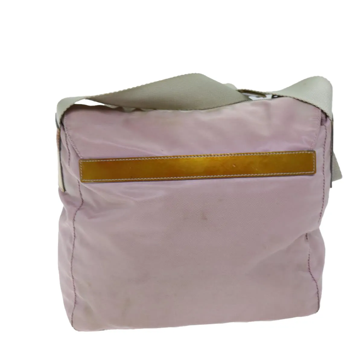 Trendy Inspired Prada Shoulder Bag Nylon Pink Auth 74637