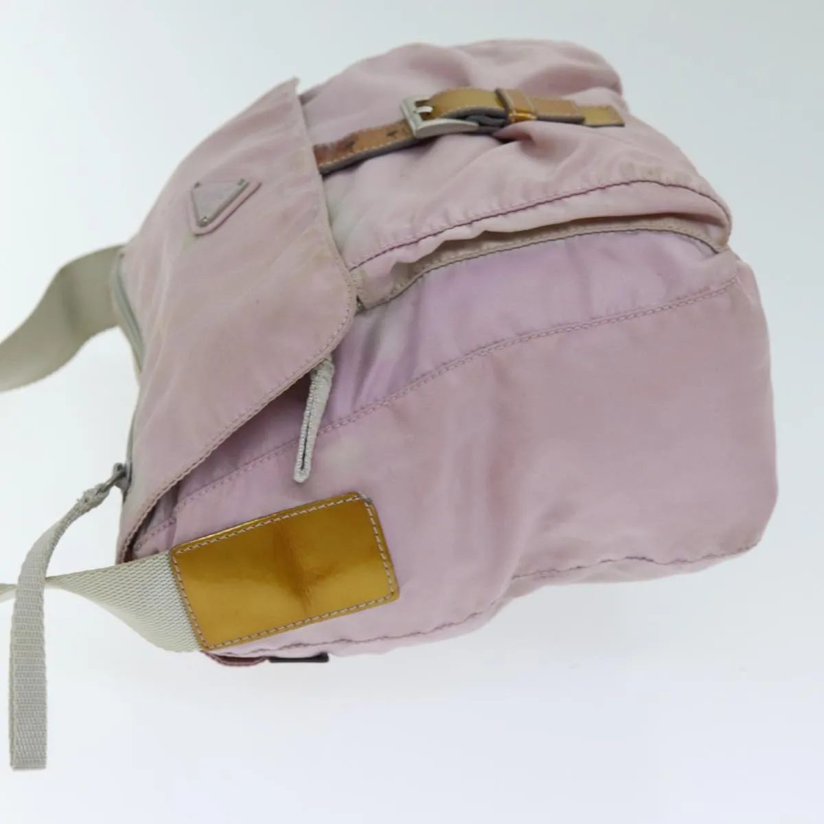 Trendy Inspired Prada Shoulder Bag Nylon Pink Auth 74637