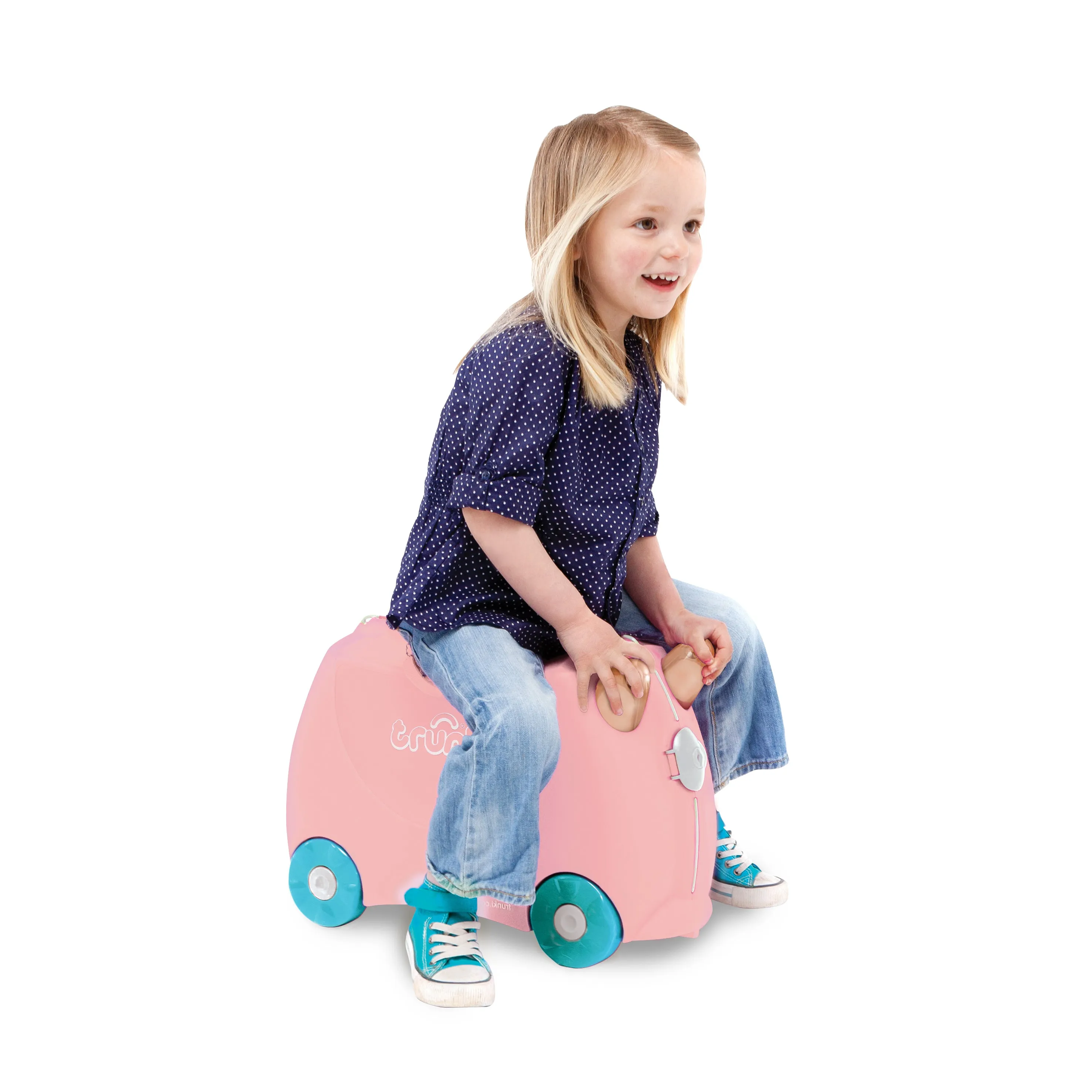 Trunkie - Flossie Flamingo Ride on Luggage