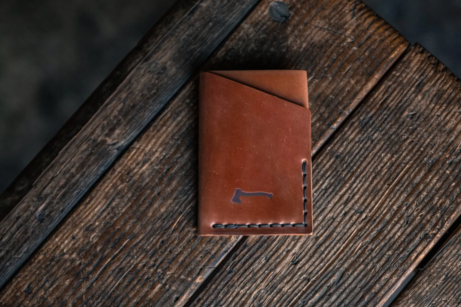 Twobit Wallet Horween Shell Cordovan