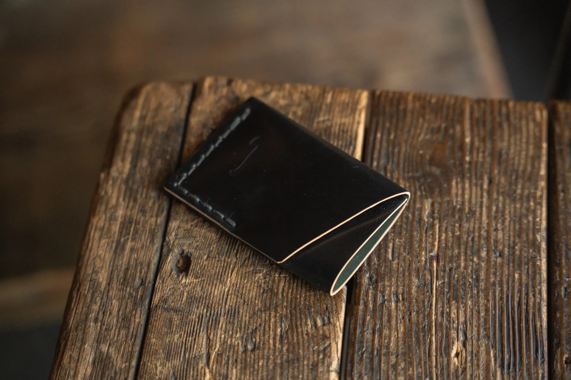 Twobit Wallet Horween Shell Cordovan