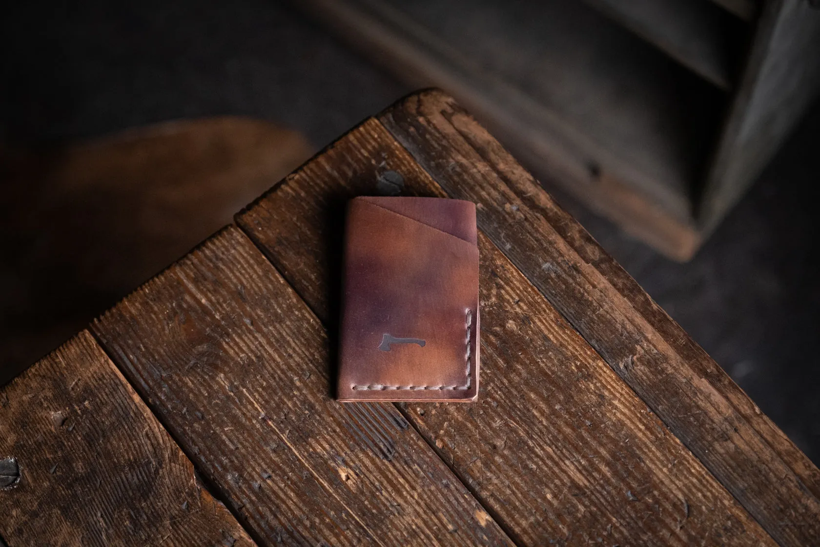 Twobit Wallet Horween Shell Cordovan