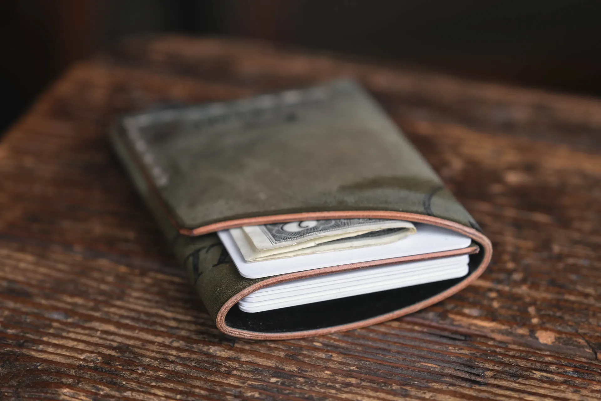 Twobit Wallet Horween Shell Cordovan