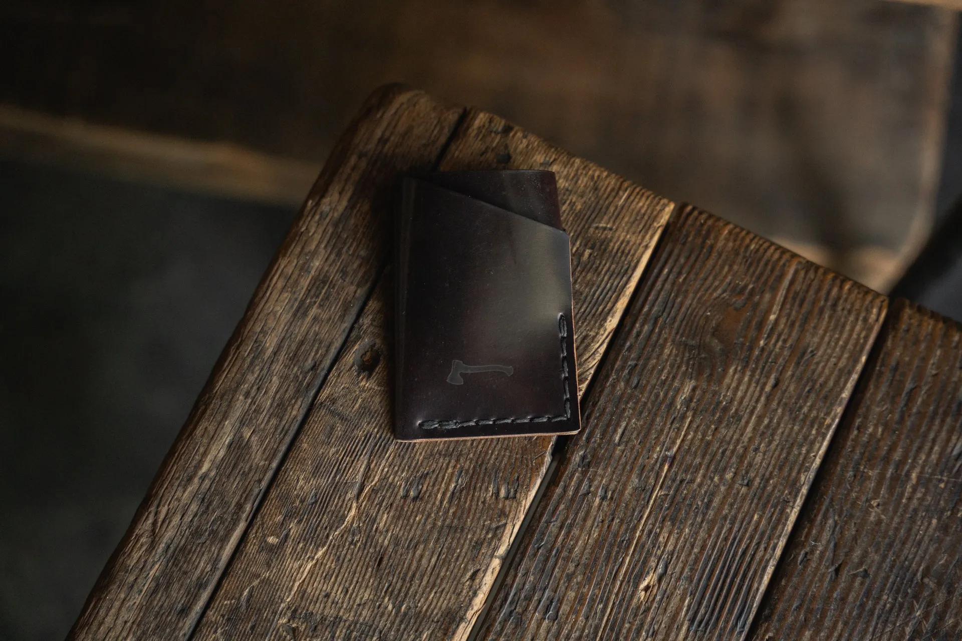 Twobit Wallet Horween Shell Cordovan