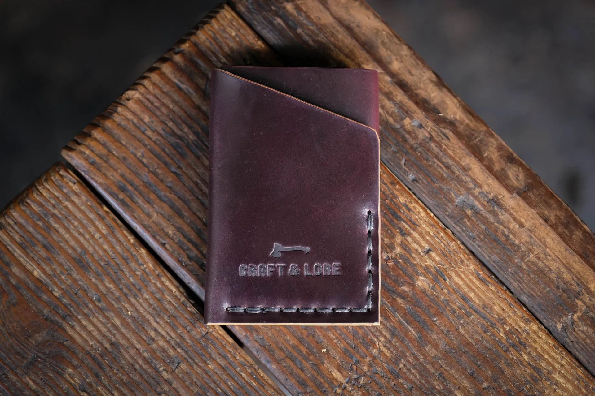 Twobit Wallet Horween Shell Cordovan