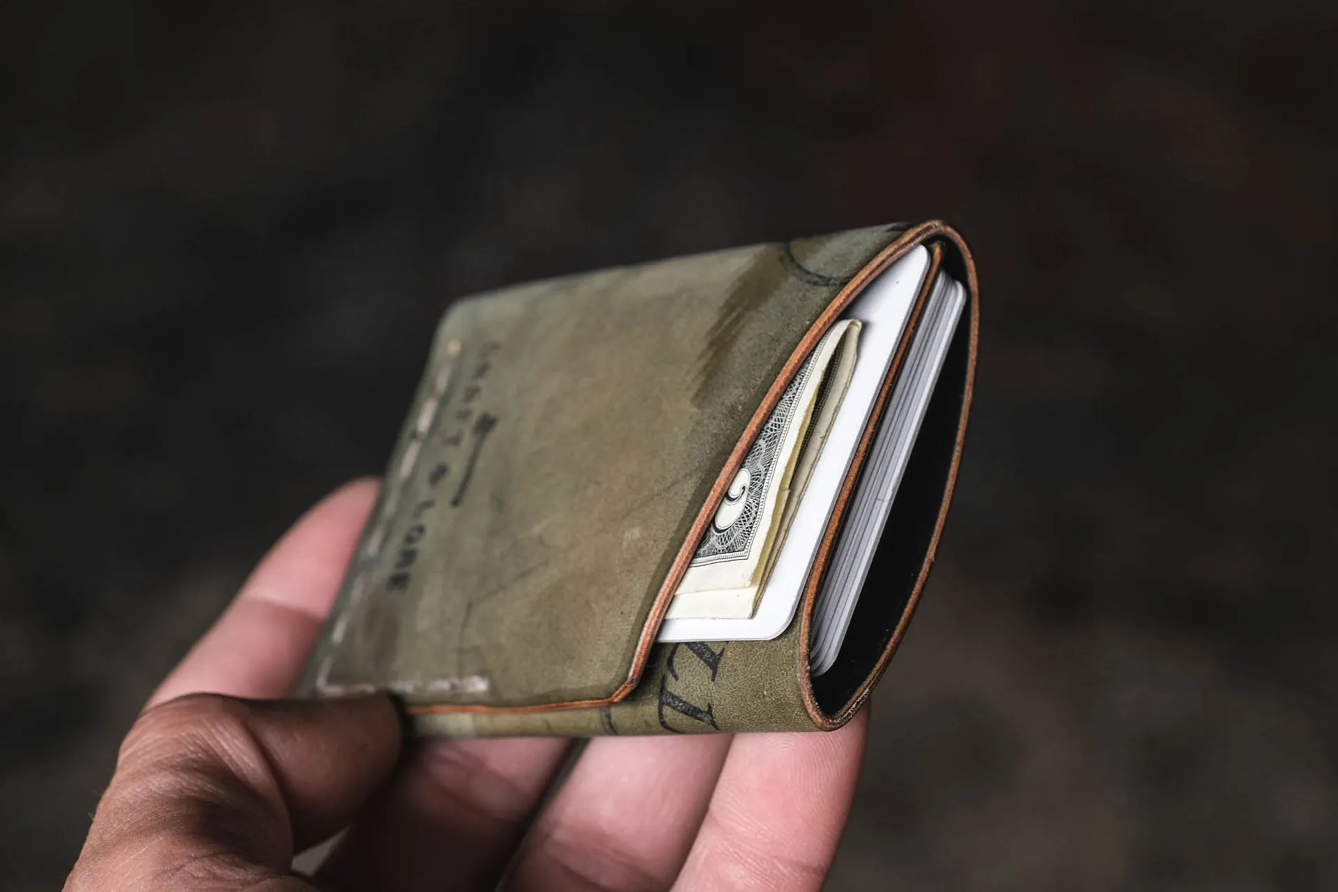 Twobit Wallet Horween Shell Cordovan