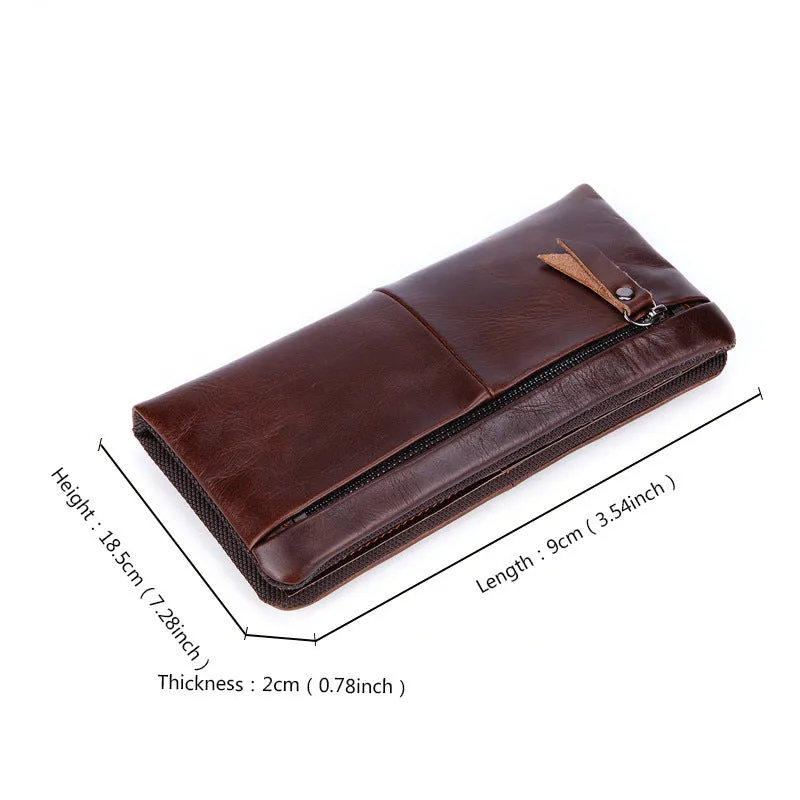 Vintage Business Leather Wallets&purse for Men 9029