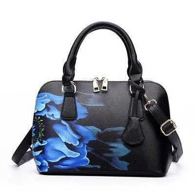 Women Elegant Floral Handbag Designer Printed Bags Shoulder Luxury Handbags